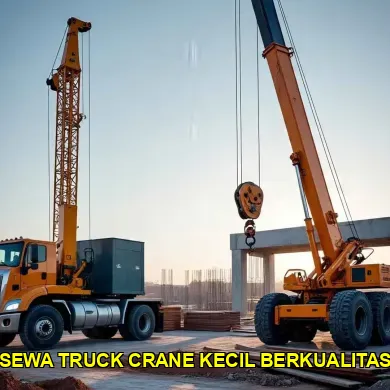 5 Alasan Kenapa Sewa Truck Crane Kecil Penting Untuk Proyek Anda